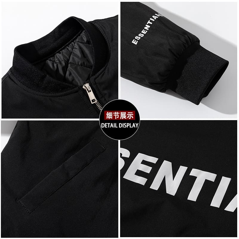 Fog Essentials Spring/Autumn Bomber Jacket