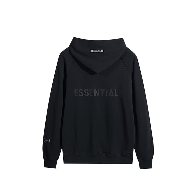 Fog Essentials Back Letter Zipper Coat