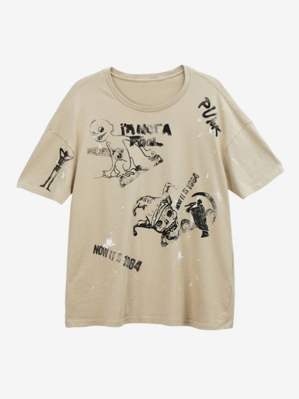 Early Autumn Punk1984 Skull Tee