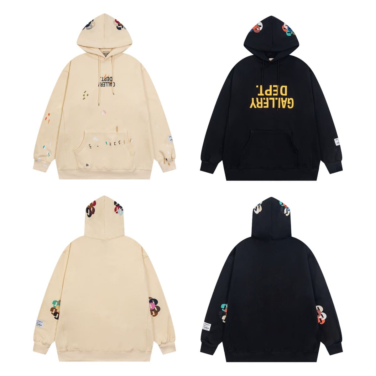 Gallery Dept Embroidered Letter Hoodie