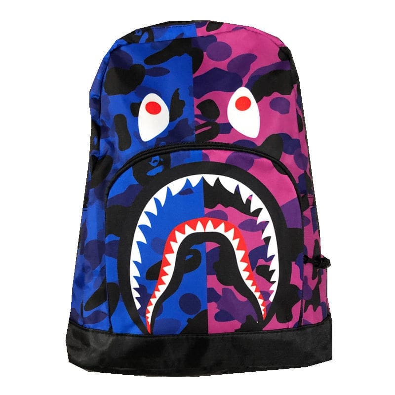Bape Shark Schoolbag