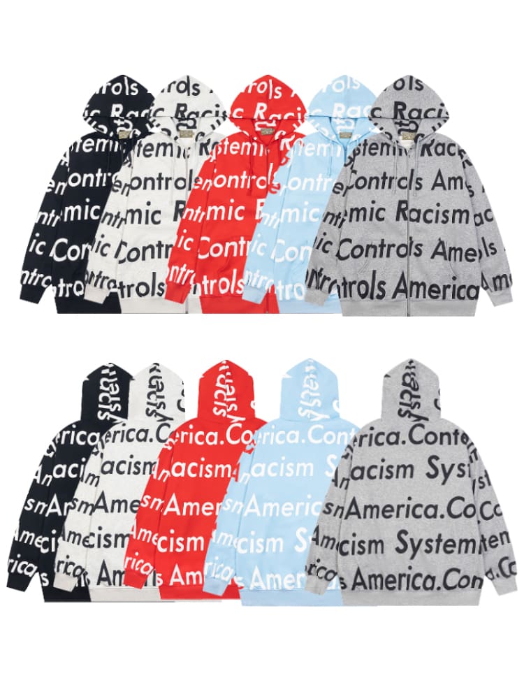 Denim Teares Full Printed Cardigan