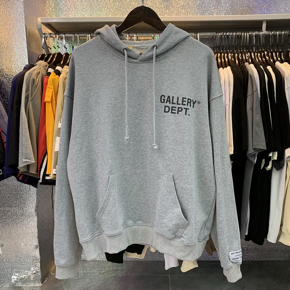 Gallery Dept Classic Letter Print Hoodie