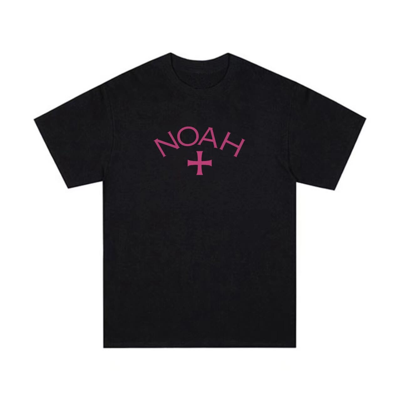 Noah Pink Cross Logo Tee