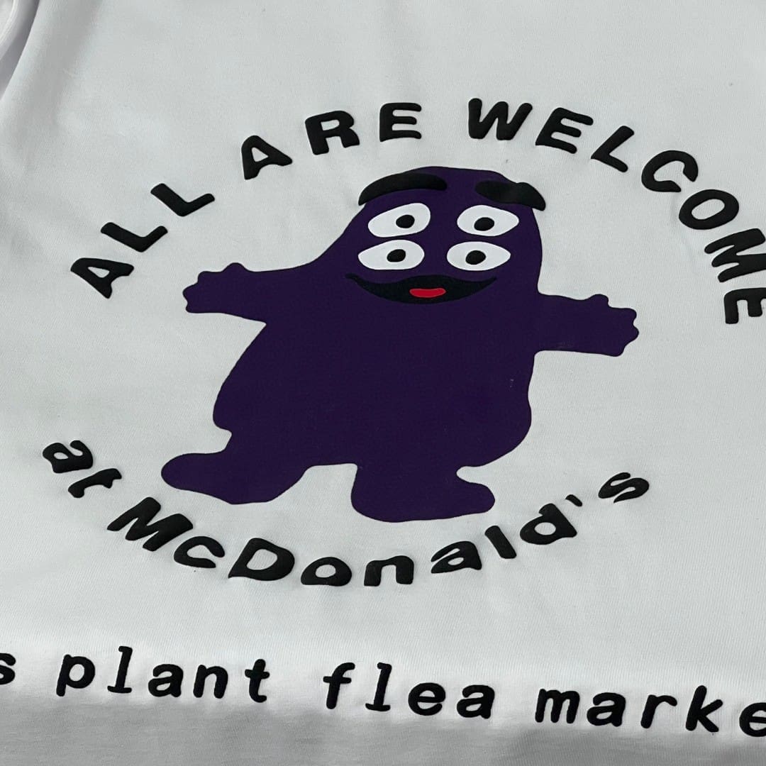 Cpfm.Xyz X Mcdonalds X Cactus Jack Purple Milkshake Tee