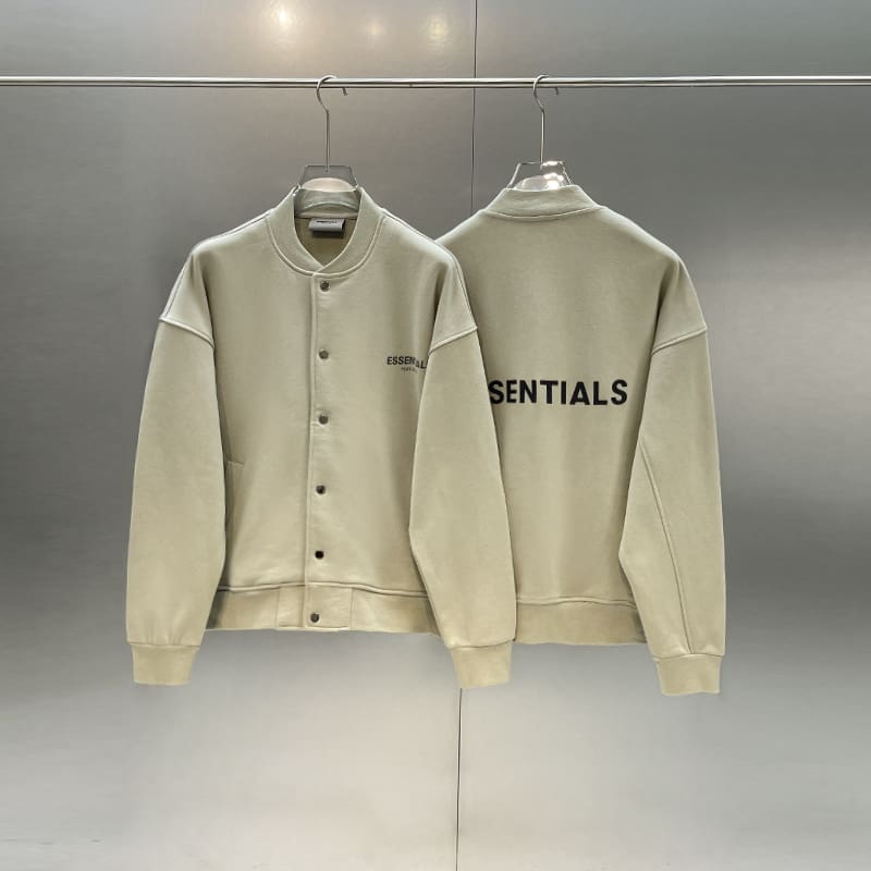 Fear Of God Double Line Essentials Baseball Uniform Jacket