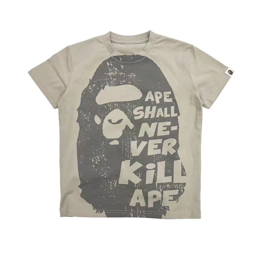 Bape Children’S Summer Short Sleeve T-Shirt