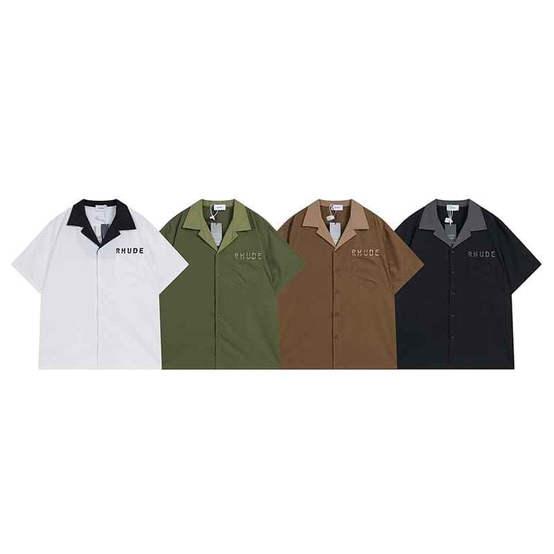 Rhude Spring/Summer Polo Collar Shirt