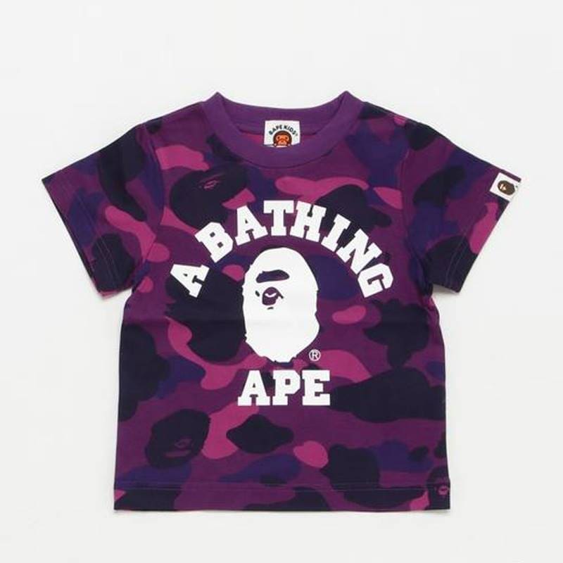 Bape Camouflage Cartoon Monkey T-Shirt