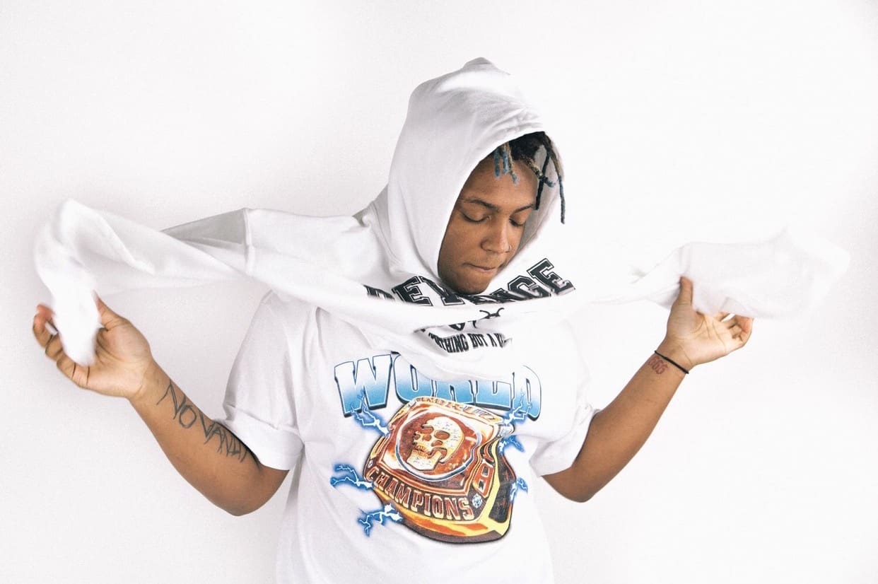 Revenge x Juice WRLD Lightning Skull Ring Championship Short Sleeve T-Shirt for Men and Women