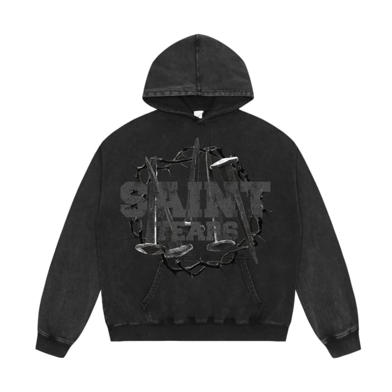 Saint Michael Denim Tears Vintage Hoodie