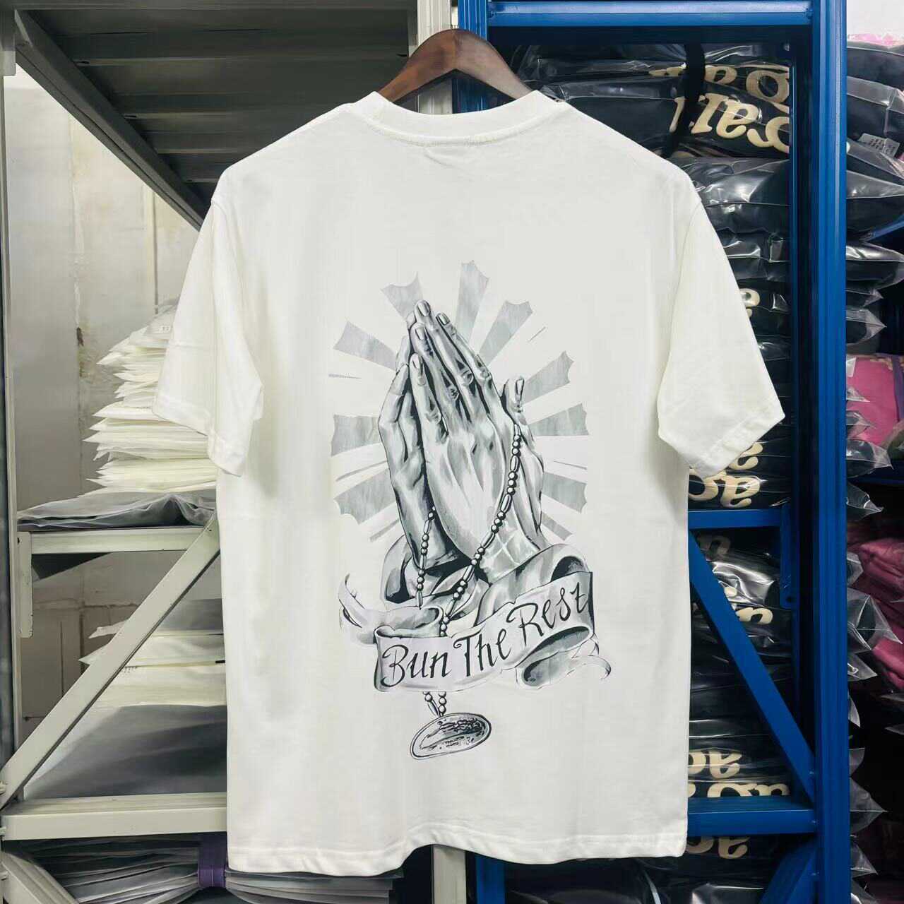 Corteiz Street Hip-Hop Print Retro Casual Loose T-Shirt for Men and Women