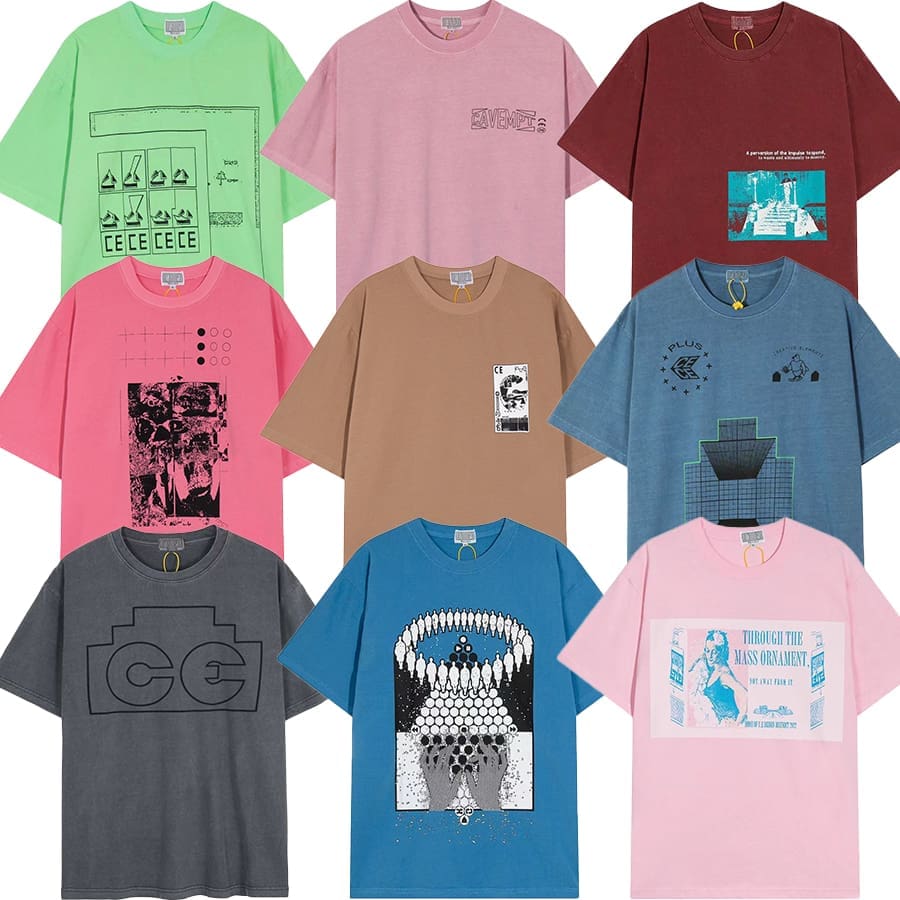 Cavempt Washed Batik Distressed Tee