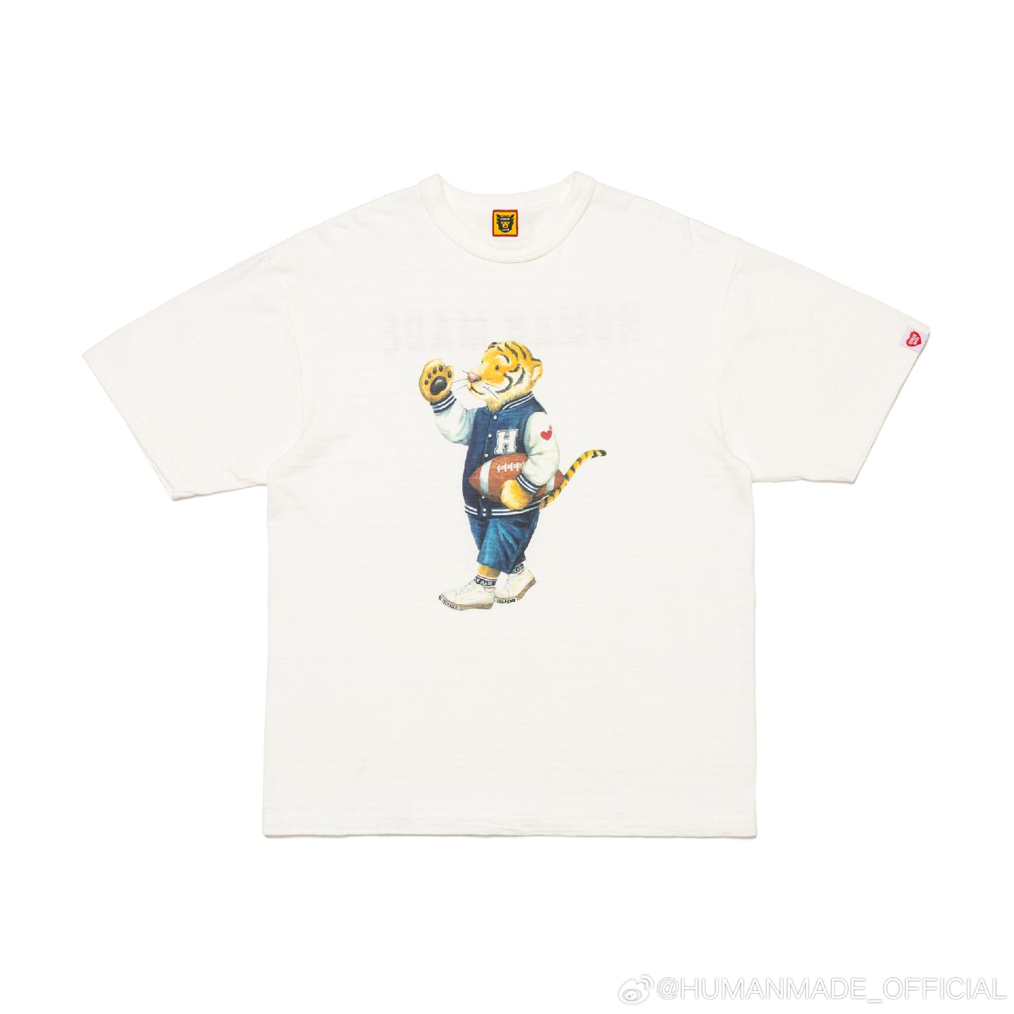 Hvm*n M*de heavy slub cotton tee