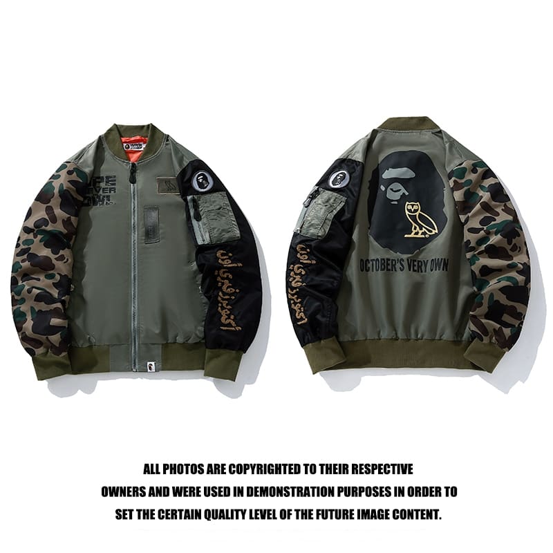 Ape X Ovo Camouflage Jacket