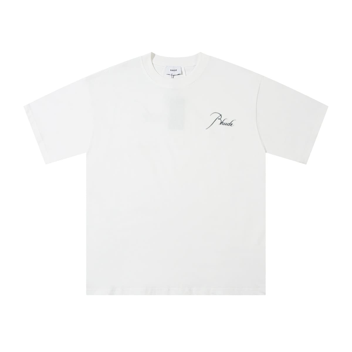 Rhude Cursive Script Letter Tee