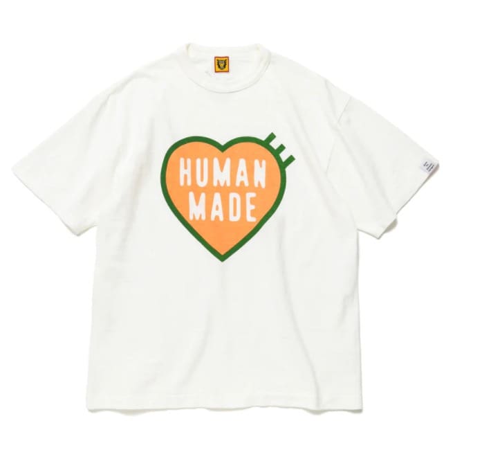 Hvm*n M*de heavy slub cotton tee