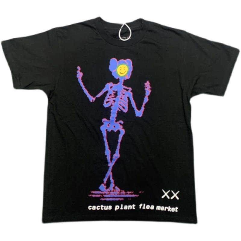 2021 Kanye Fei Dong Cpfm.Xyz Skull Tee