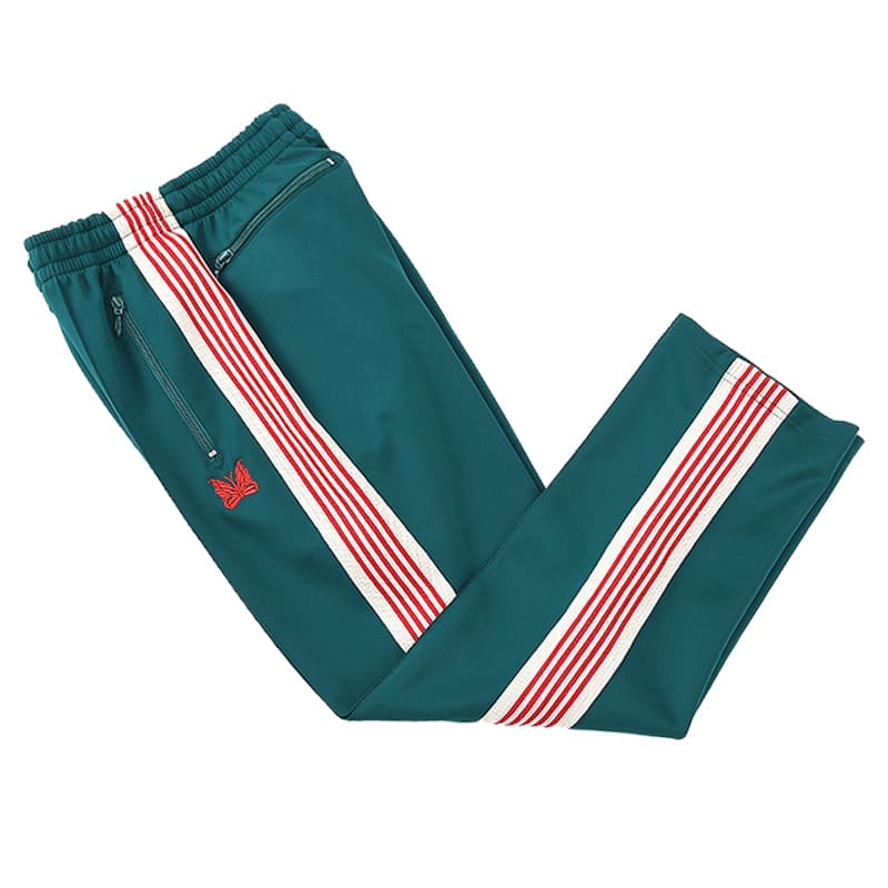 Needles Butterfly Embroidery Side Stripe Pants