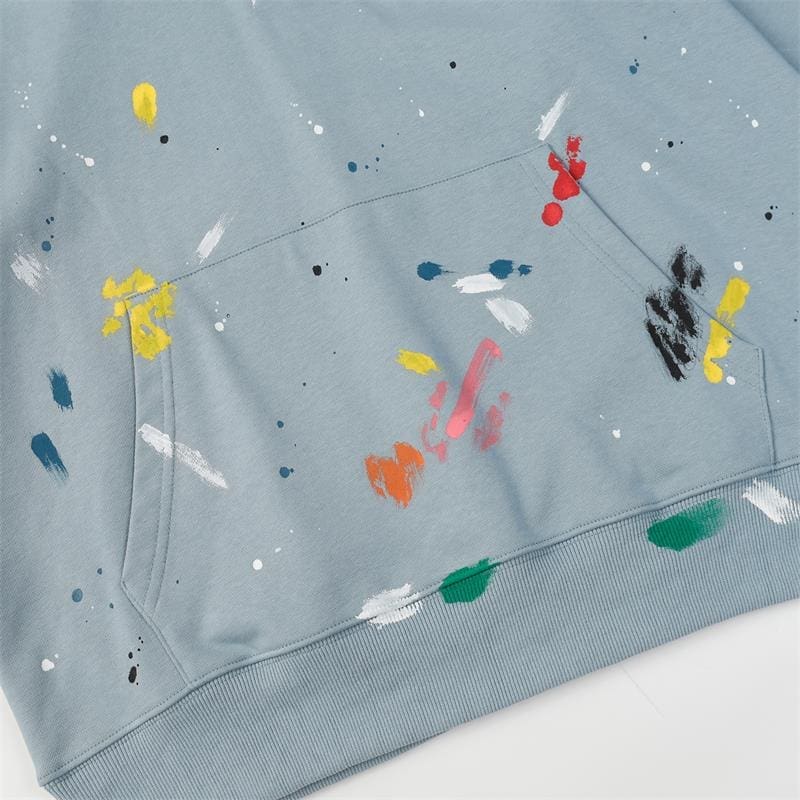Gallery Dept Hand-Painted Paint-Splash Hoodie