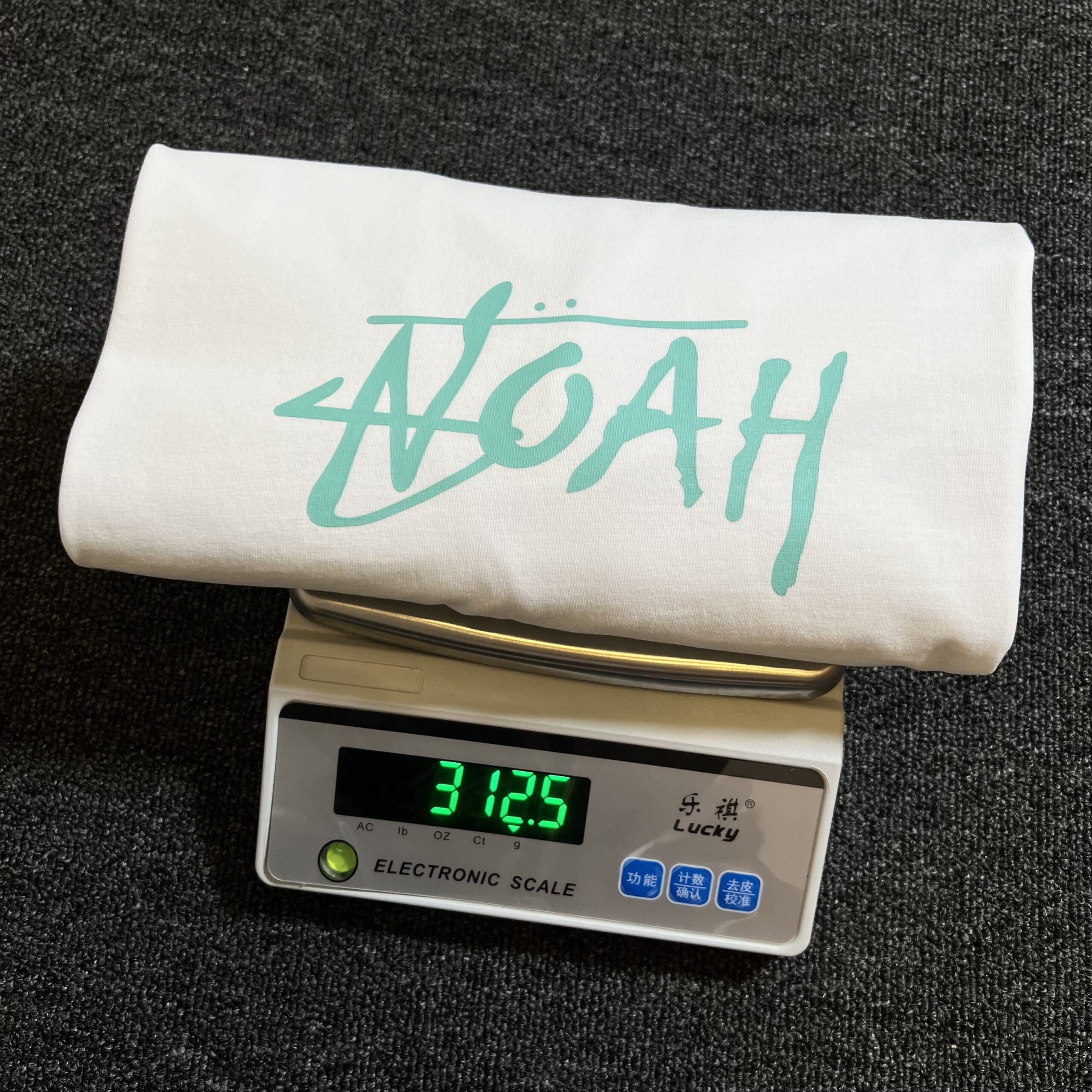 Noah Chest Calligraphy Art Tee