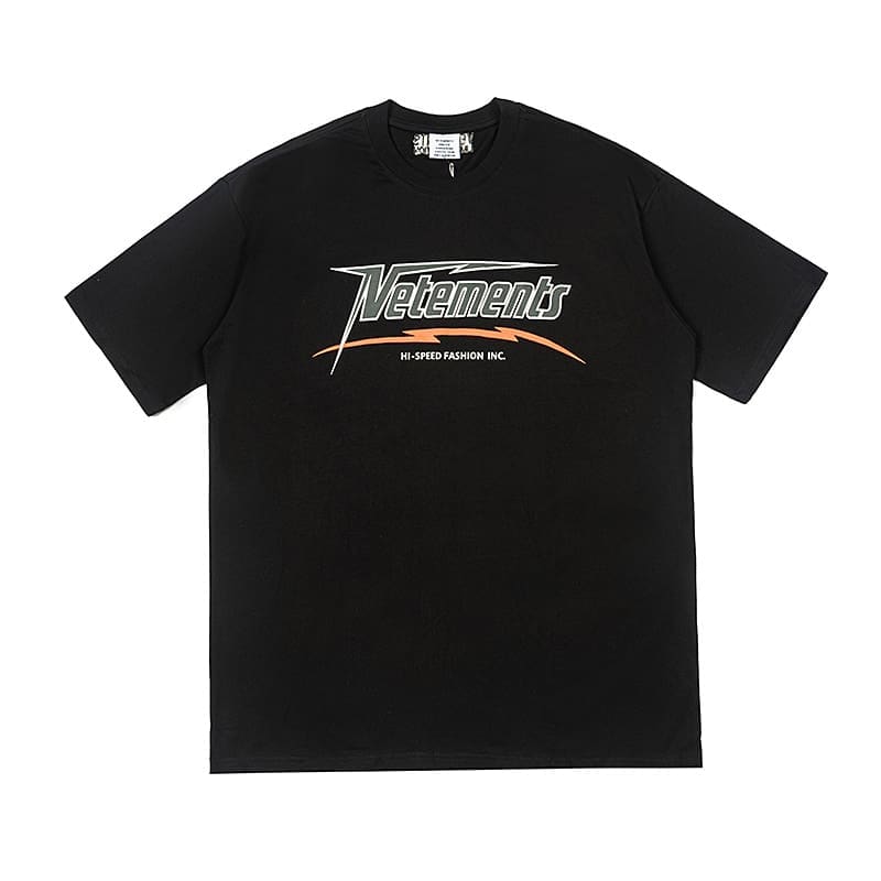 Vetements Letter Print Oversized Tee