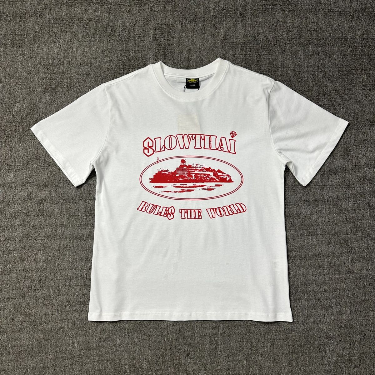 Corteiz Devil Island Sailing Short Sleeve T-Shirt High Street Summer Style