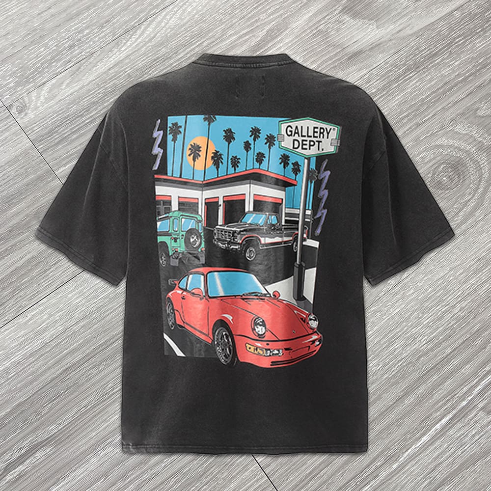 Gallery Dept Vintage Color Paint-Splash T-Shirt
