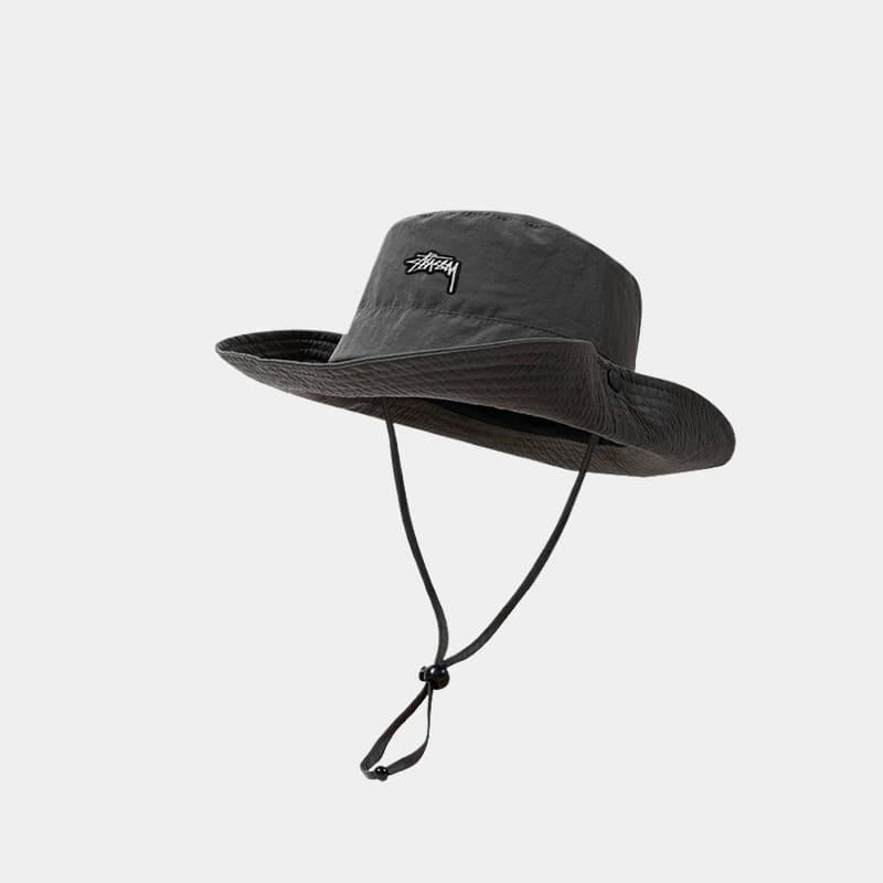 Stussy Outdoor Quick-Drying Bucket Hat Summer Sun Hat for Women