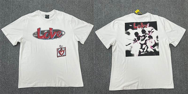 Saint Michael Distressed Retro Washed Vintage T-Shirt Fashion Collection