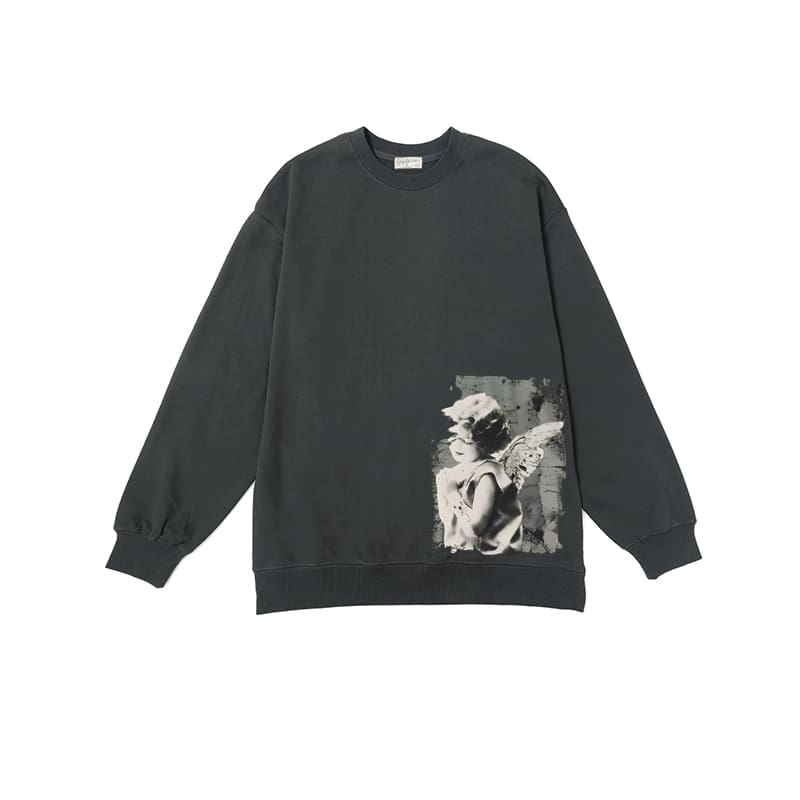 Yohji Yamamoto S’Yte Cupid Angel Print Sweater