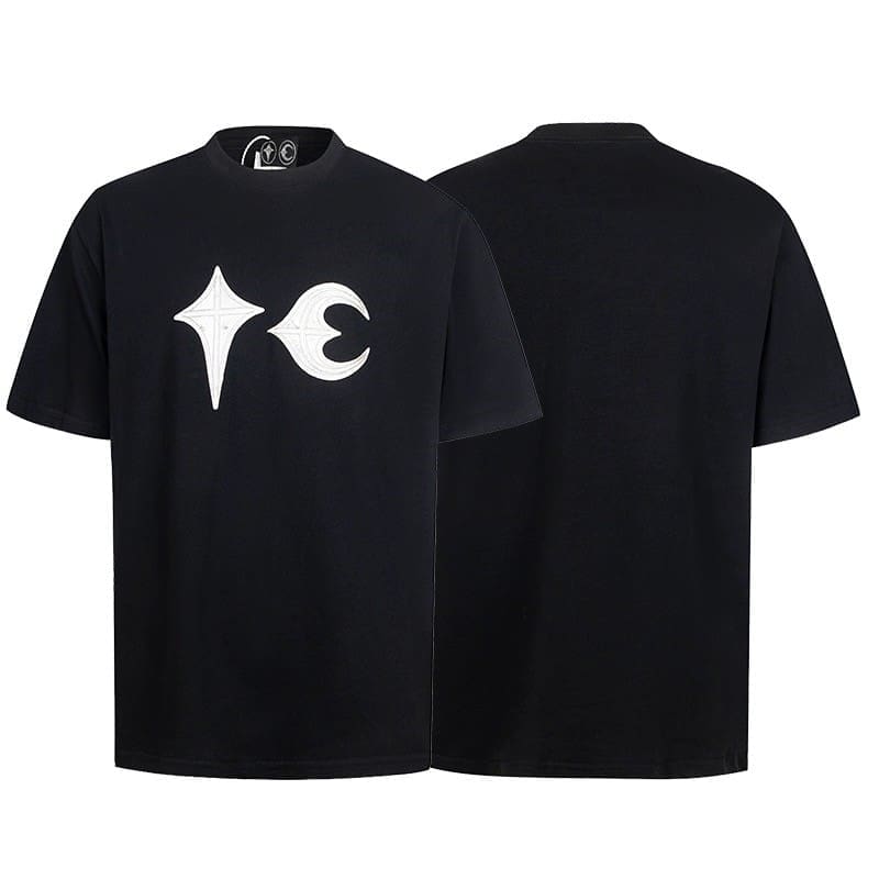 Thug Club Chest Embroidery Half Sleeve Tee