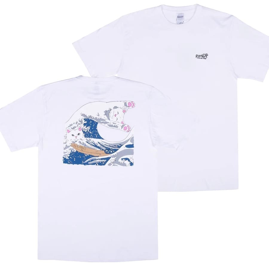 Rip N Dip Middle Finger Cat Pocket Tee