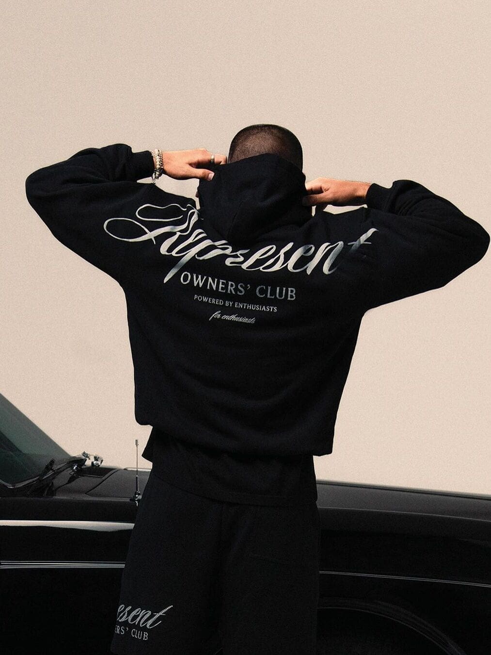 Represent Club Script Hoodie