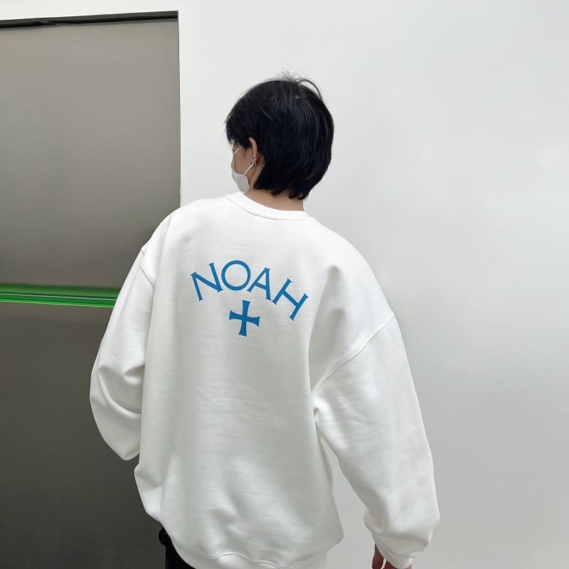 Noah Trach Cross Velvet Sweater 2