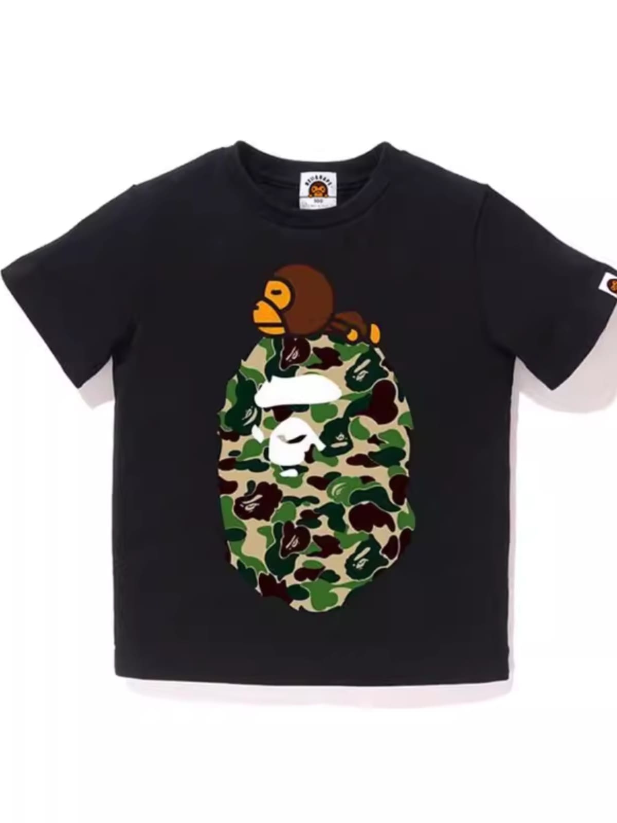 Bape Children’S Clothing Cartoon Camouflage Tee