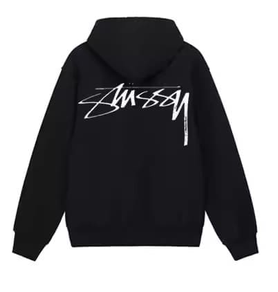 Stuss New Crown Hooded Hoodie 1
