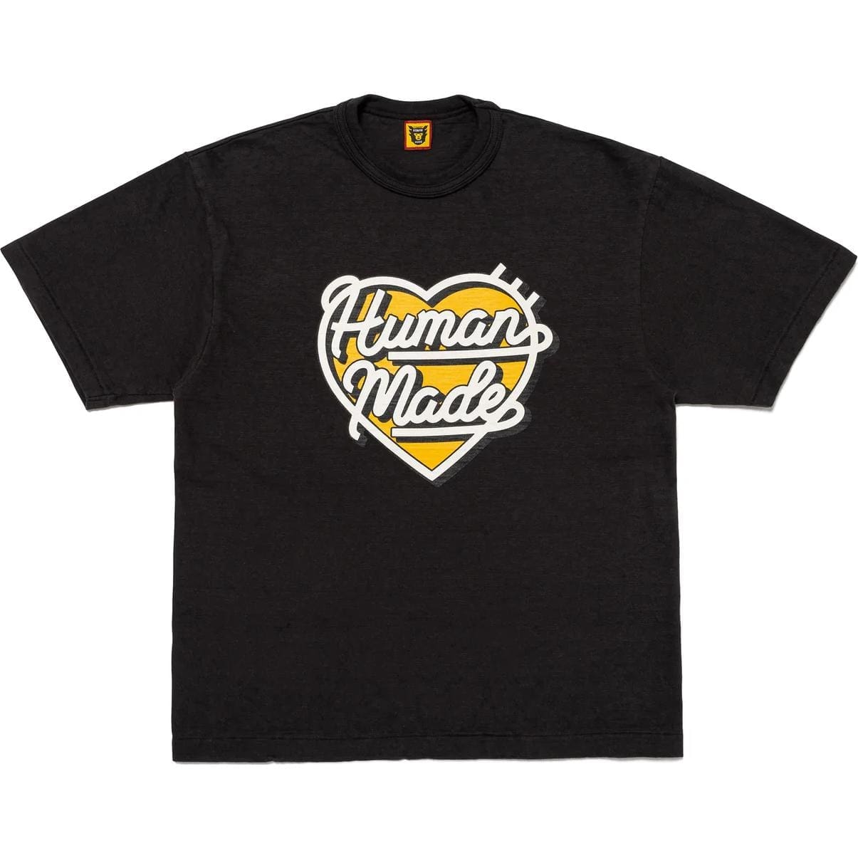 Hvm*n M*de heart-shaped logo tee