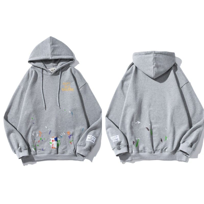 Gallery Dept Splash Ink Hooded Sweater 2