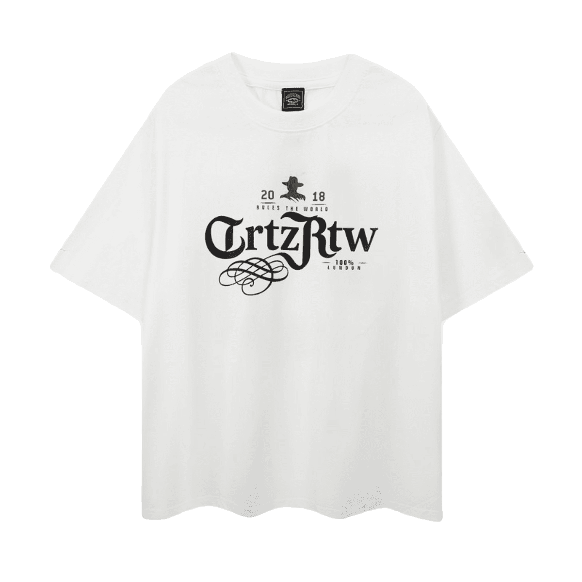 Corteiz Summer Printed Crew Neck Short Sleeve T-Shirt for Men