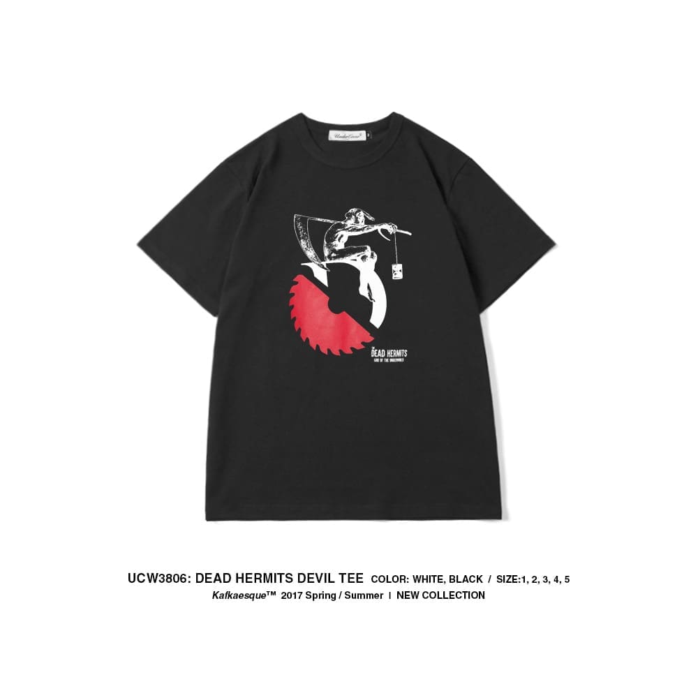 Undercover Original Graffiti Art Retro T-Shirt Trendy Style