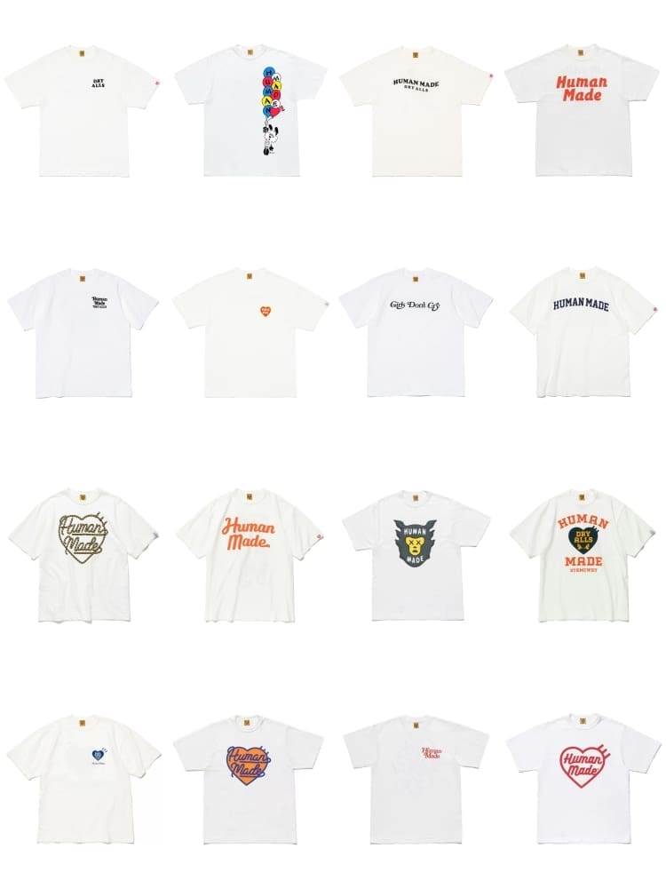 Hvm*n M*de love letter short sleeve tee