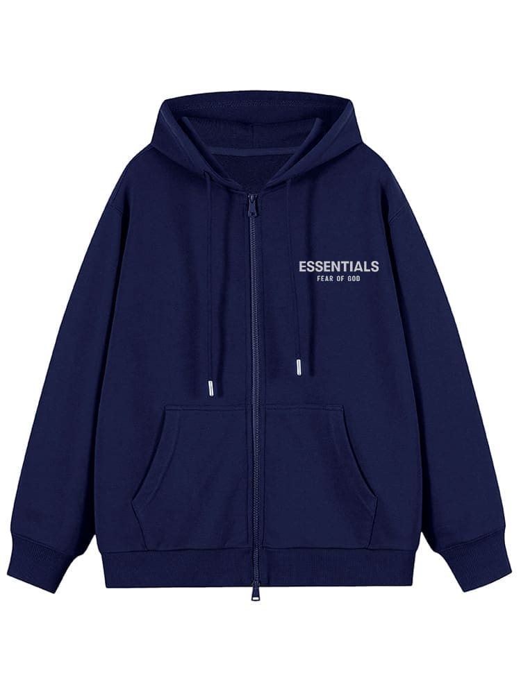 Fog Essentials Hooded Zipper Jacket