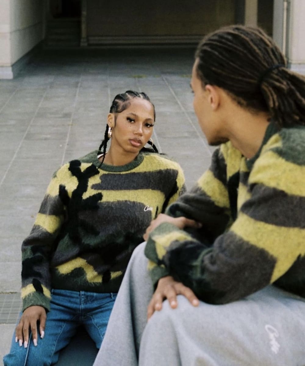 Corteiz Devil Island Jacquard Sweater