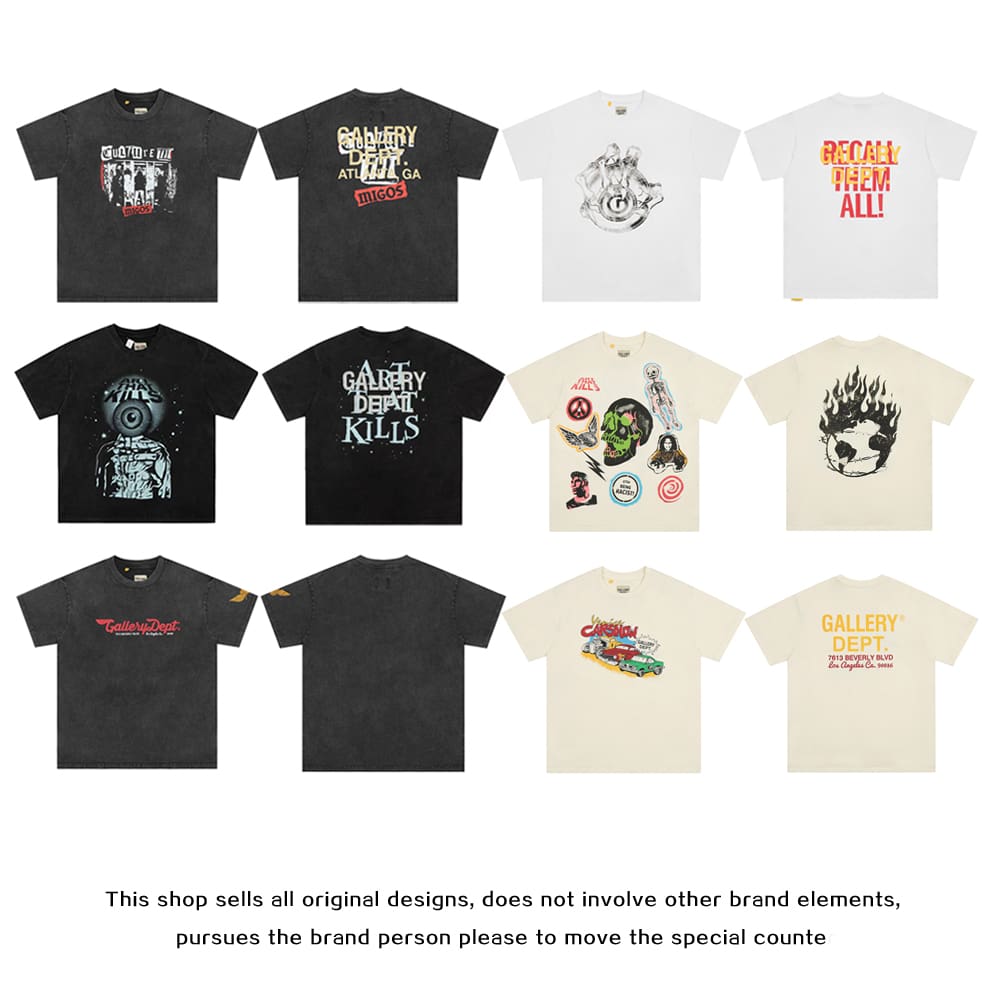 Gallery Dept Fog Vintage Distressed T-Shirt