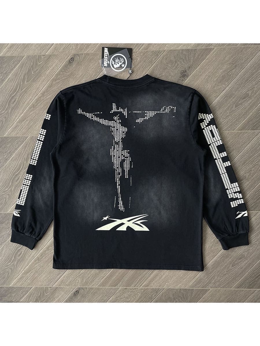 H*lst*r studios scoreboard long sleeve tee