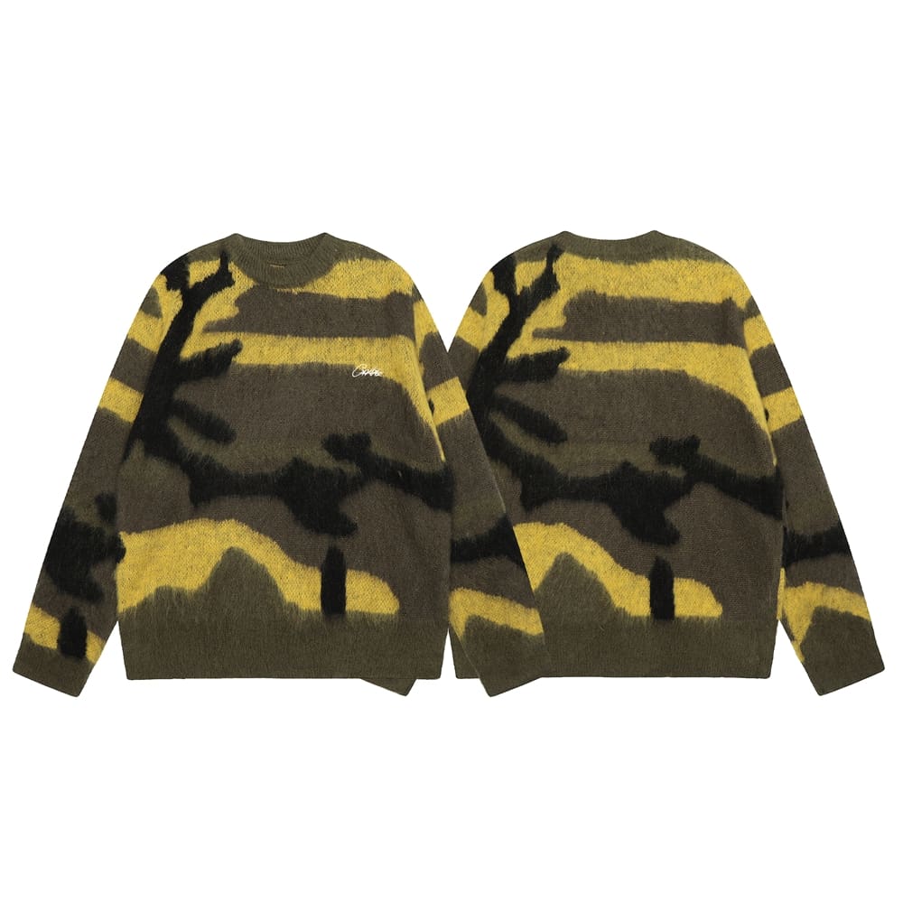 Corteiz Devil Island Jacquard Sweater