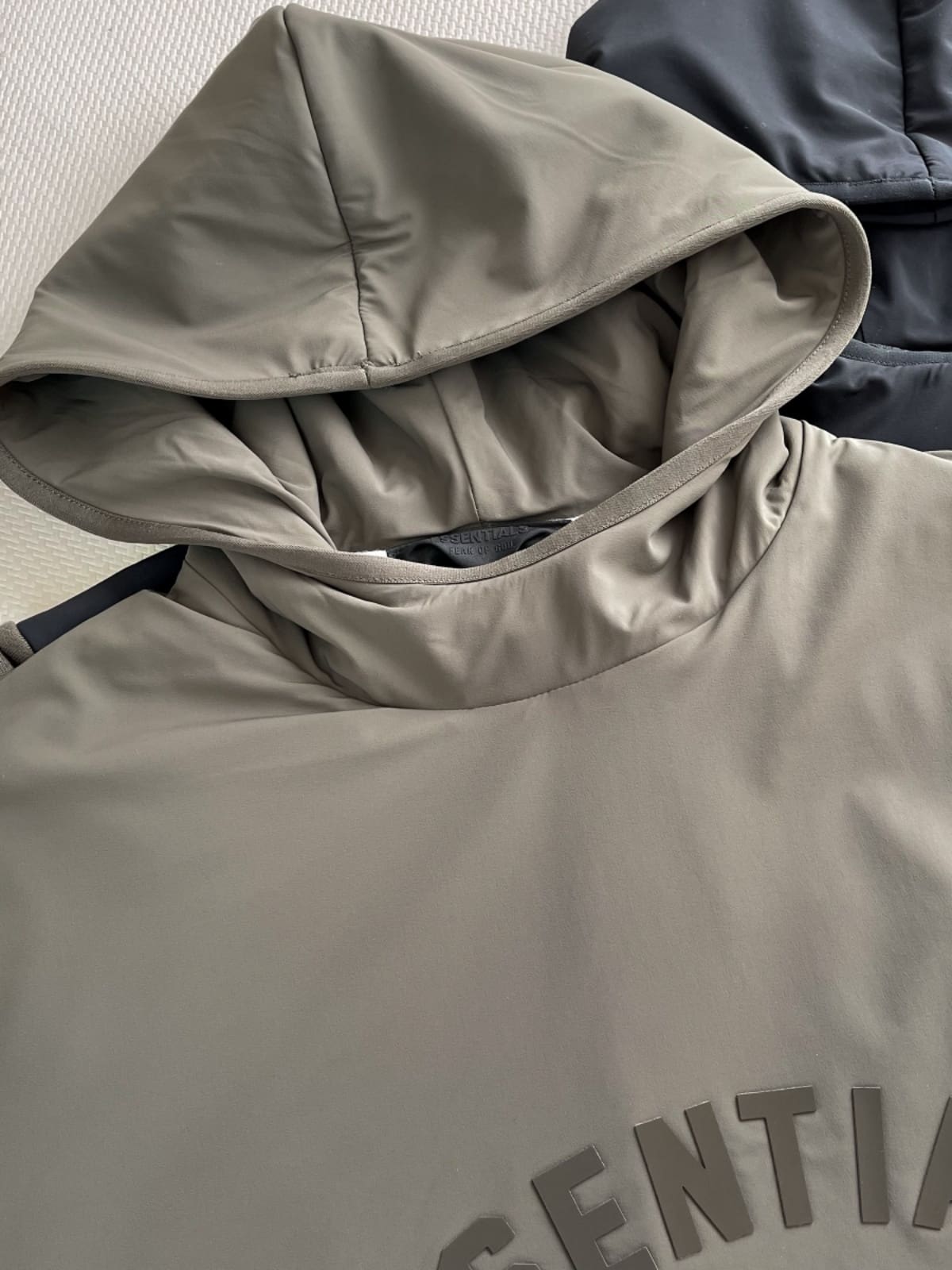 Fog Essentials Hooded Pullover High Collar Sweater