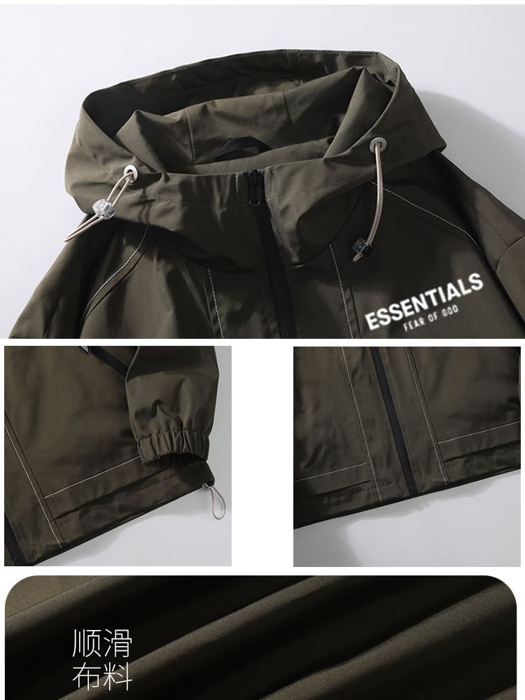 Essentials Long Sleeve Fog Brand Hooded Sweater