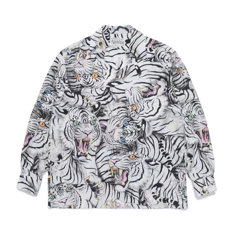 Wacko Maria Hawaiian Style Long Sleeve Shirt